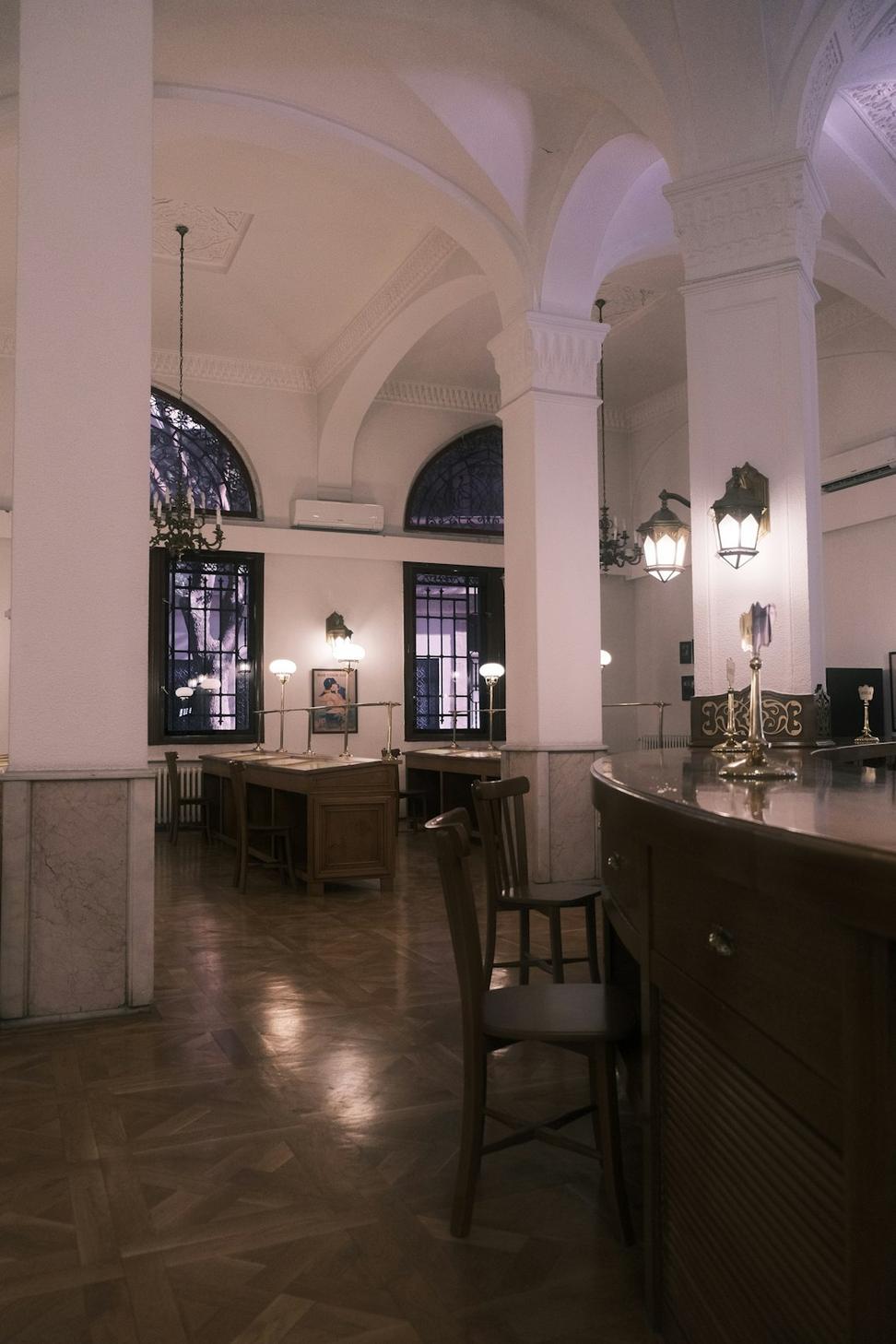Historic Hotel Lobby